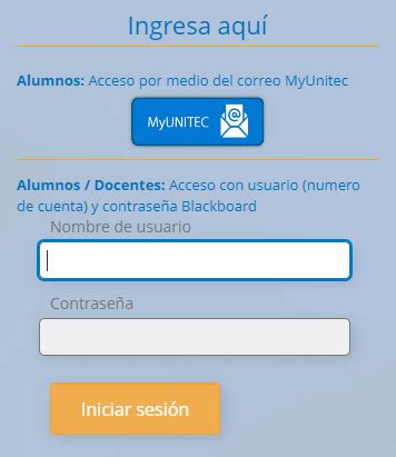 plataforma blackboard unitec|plataforma blackboard unitec iniciar sesión.